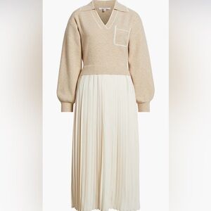 NWT Zoe and Claire Long Sleeve Twofer Sweater Dress Sz Small